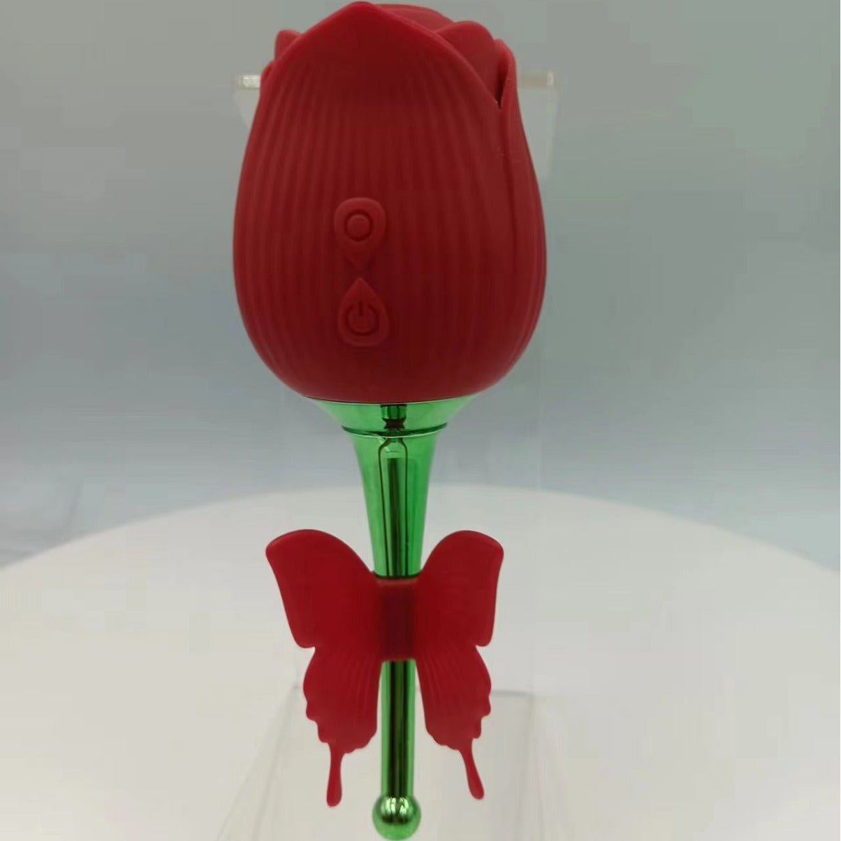 Rechargeable Vibrating Sucker Flower