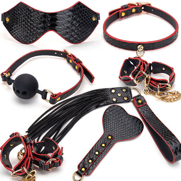 Collar Handcuffs Binding Comfort Set