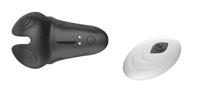 Men's Vibrating Electric Chastity Ring